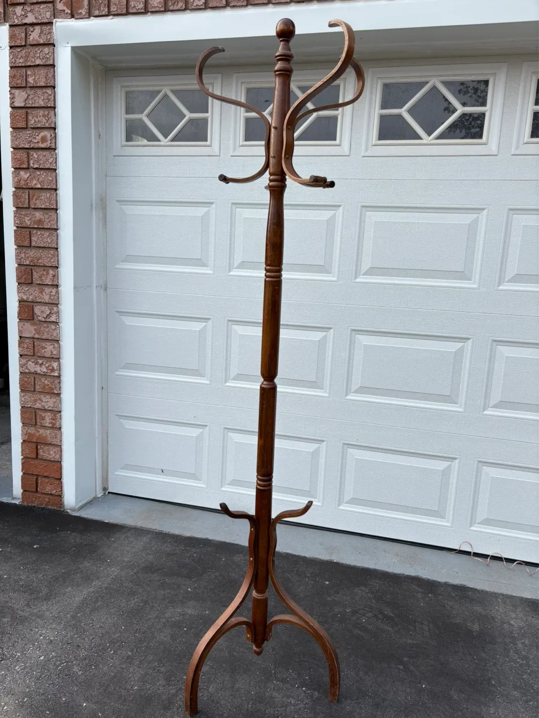 Wooden Coat Rack