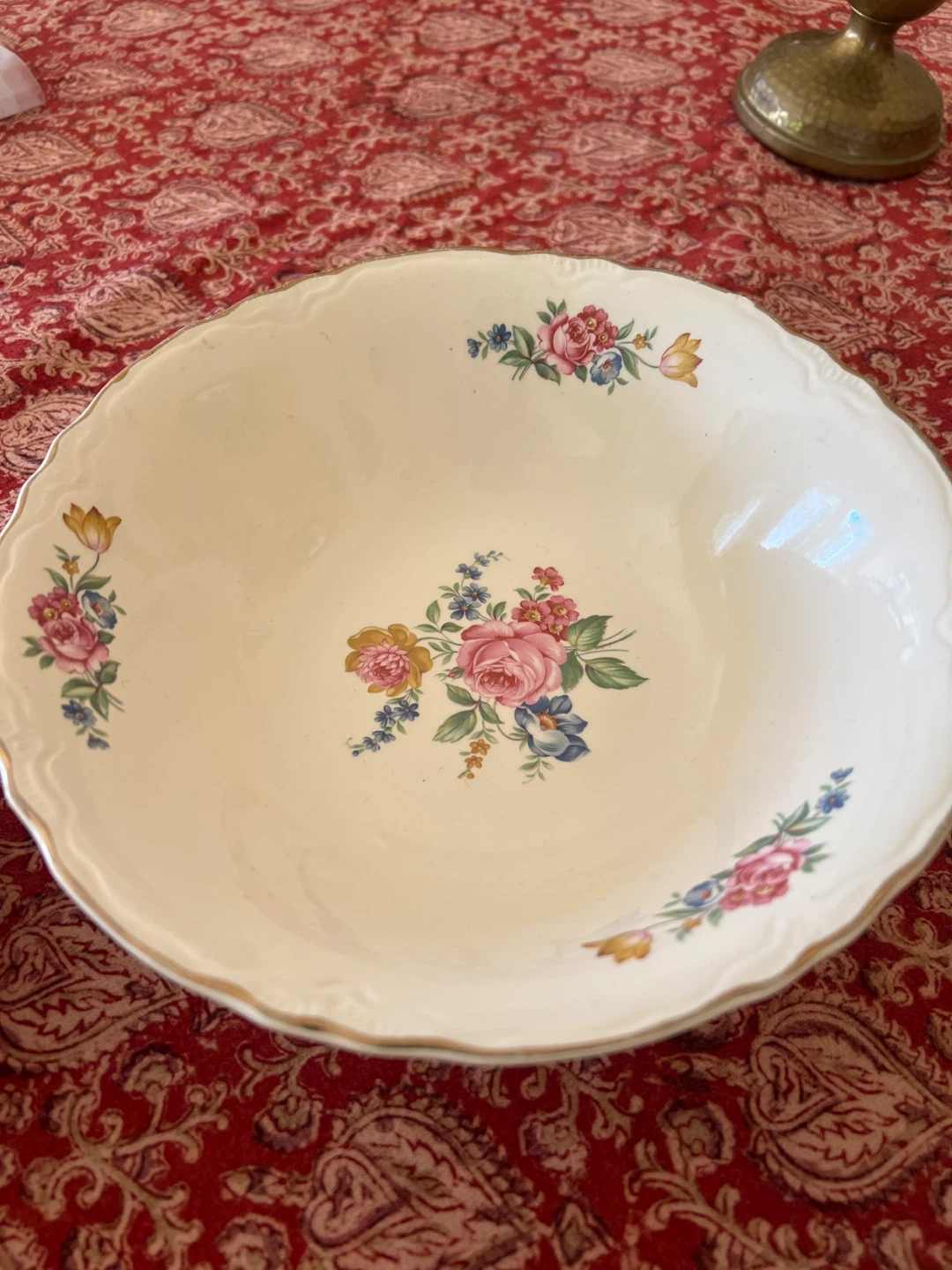 Set of Vintage Floral Dinner Ware - photo 3