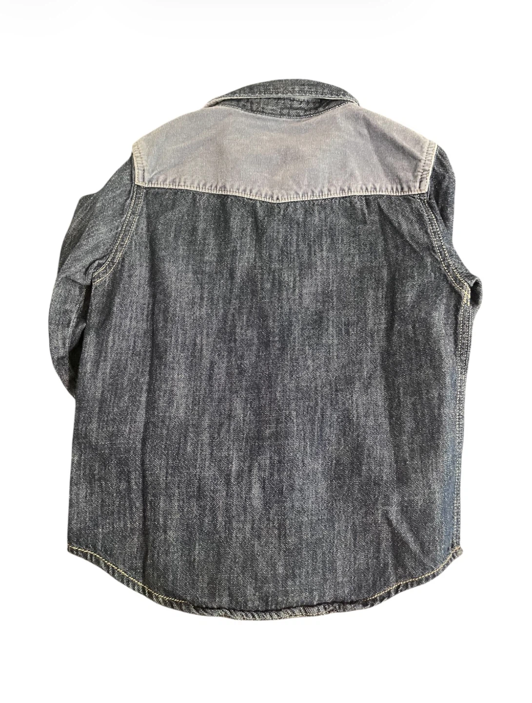 Zara Baby Boy Denim Button-Up Shirt Size 2/3Y - photo 5