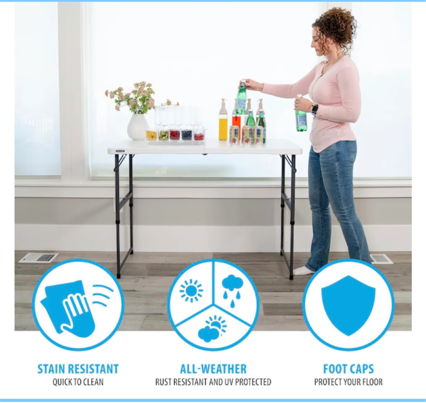 Lifetime Folding Table - photo 5