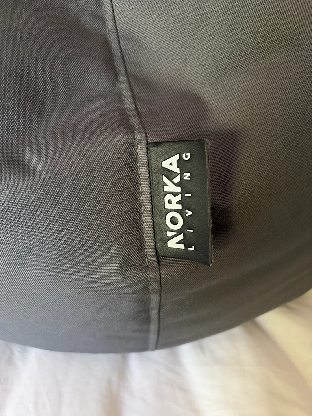 Norka Living Bean Bag Chair - Dark Grey - photo 2