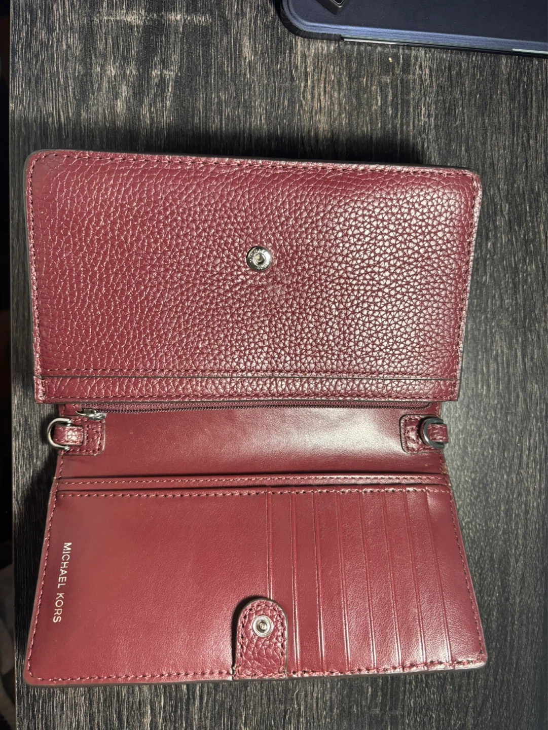 Michael Kors Wallet purse - Burgundy - photo 2
