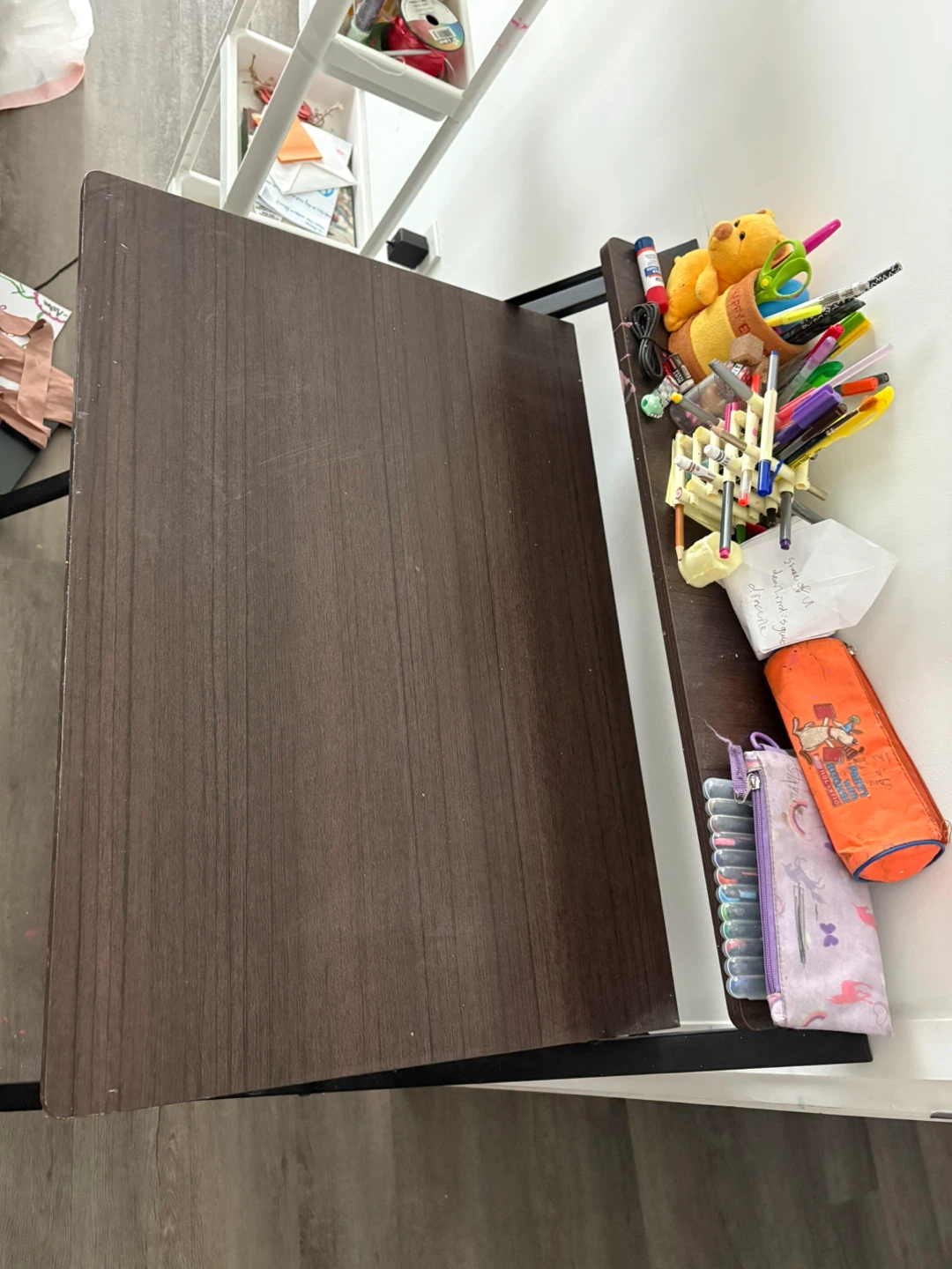 Folding Desk with Shelf - photo 2