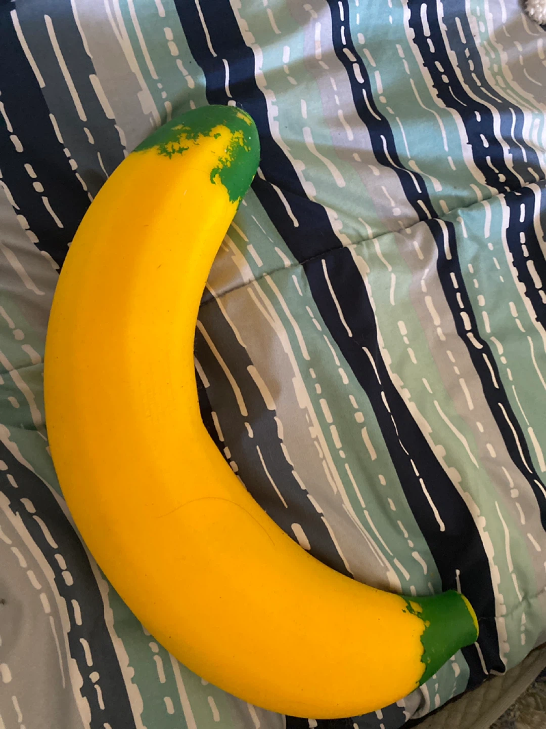 Yellow Banana Squishy Toy