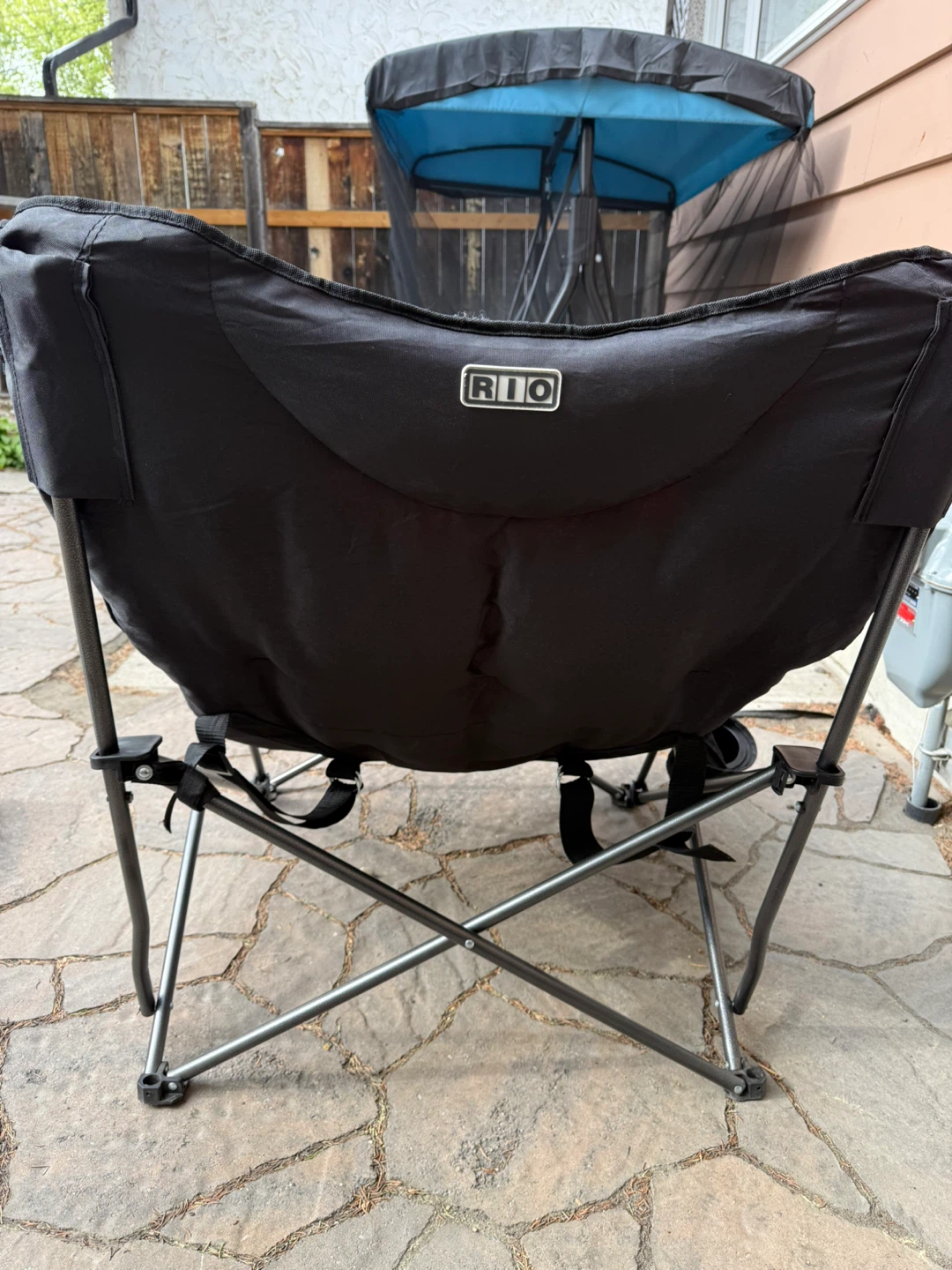 RIO Jumbo Fleece Padded Comfort Chair - photo 4