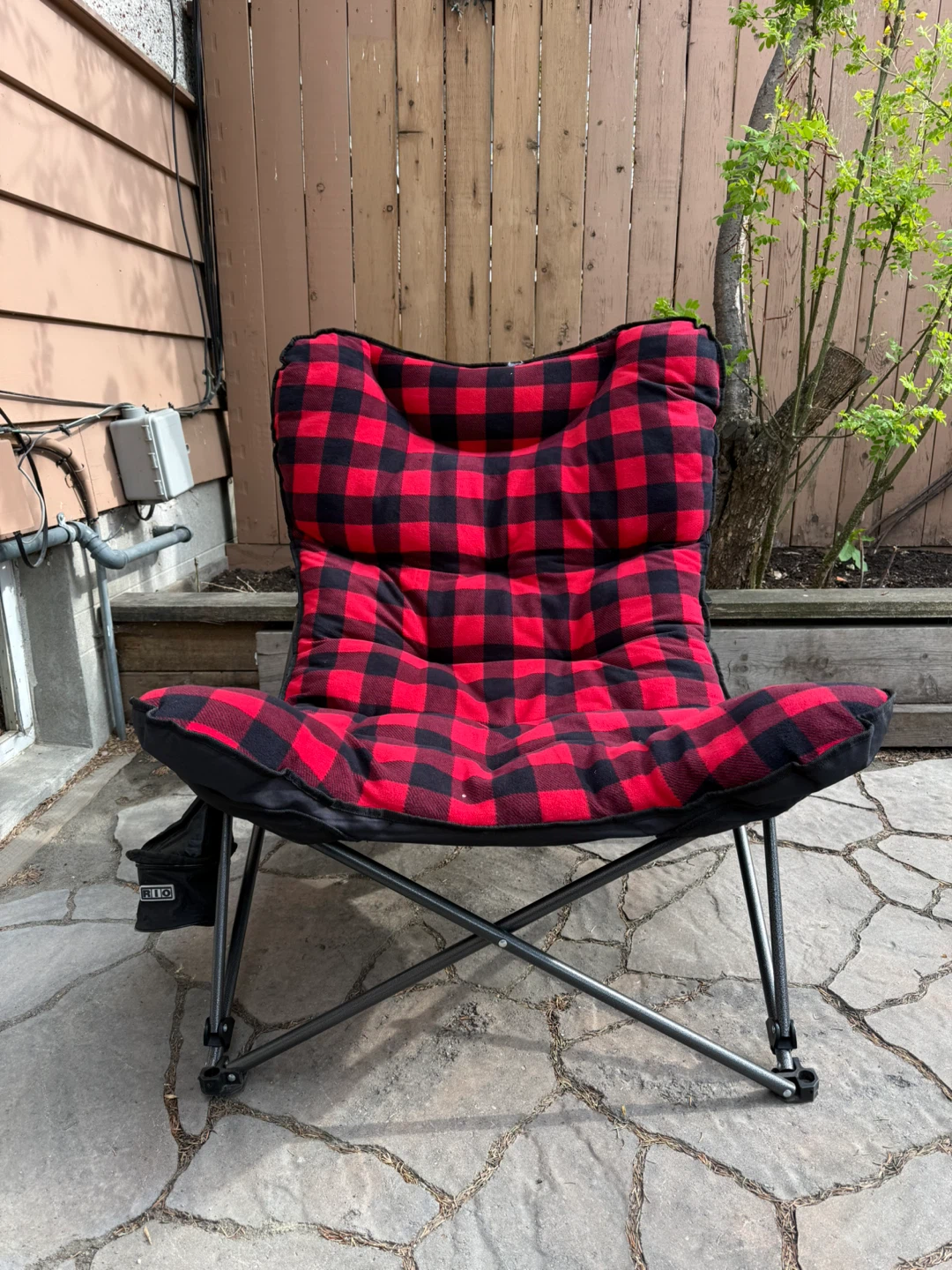 RIO Jumbo Fleece Padded Comfort Chair
