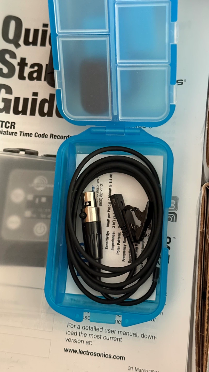 Lectrosonics MTCR Miniature Time Code Recorder Kit - photo 3