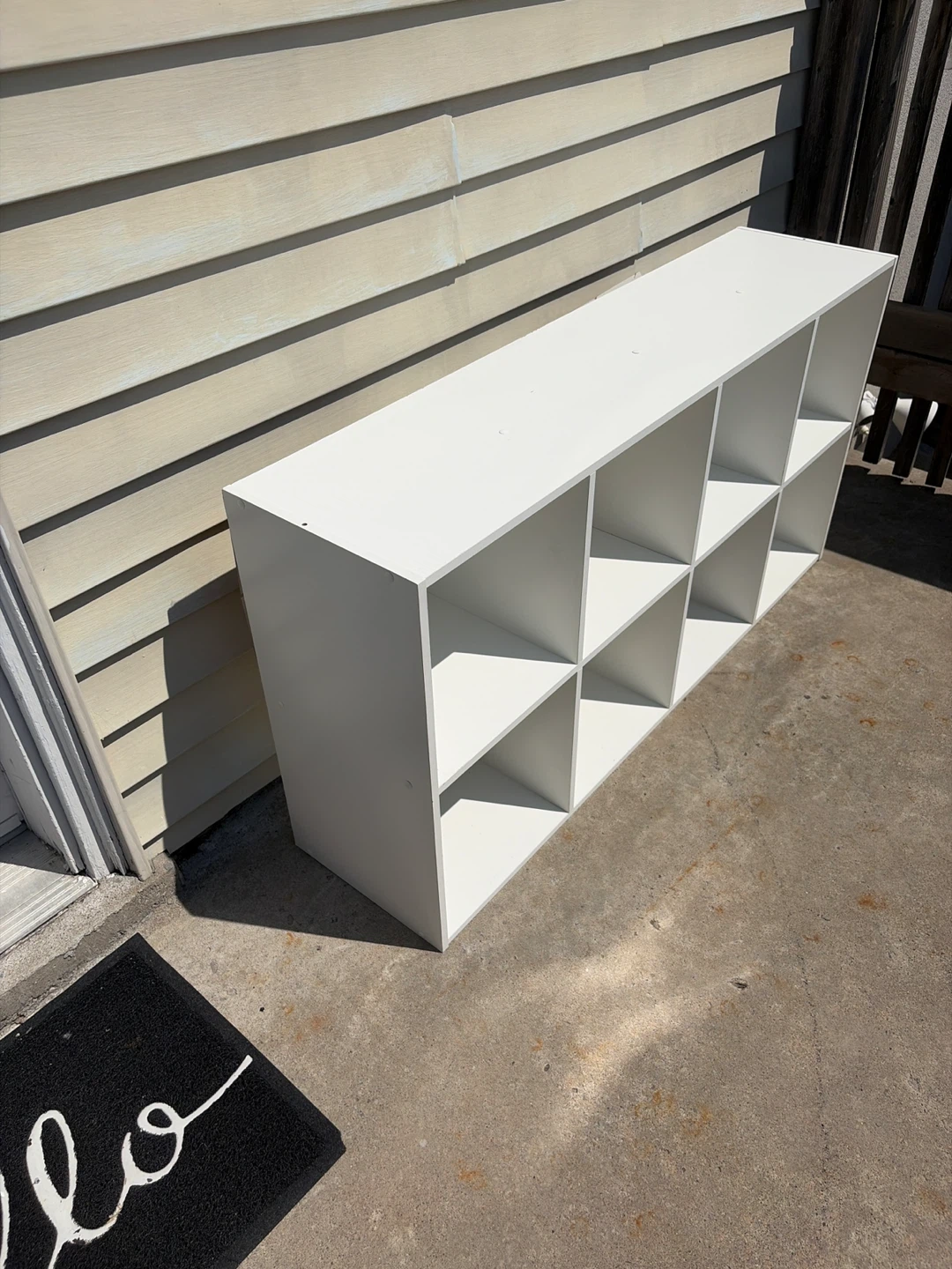 White 8-Cube Storage Unit - photo 2