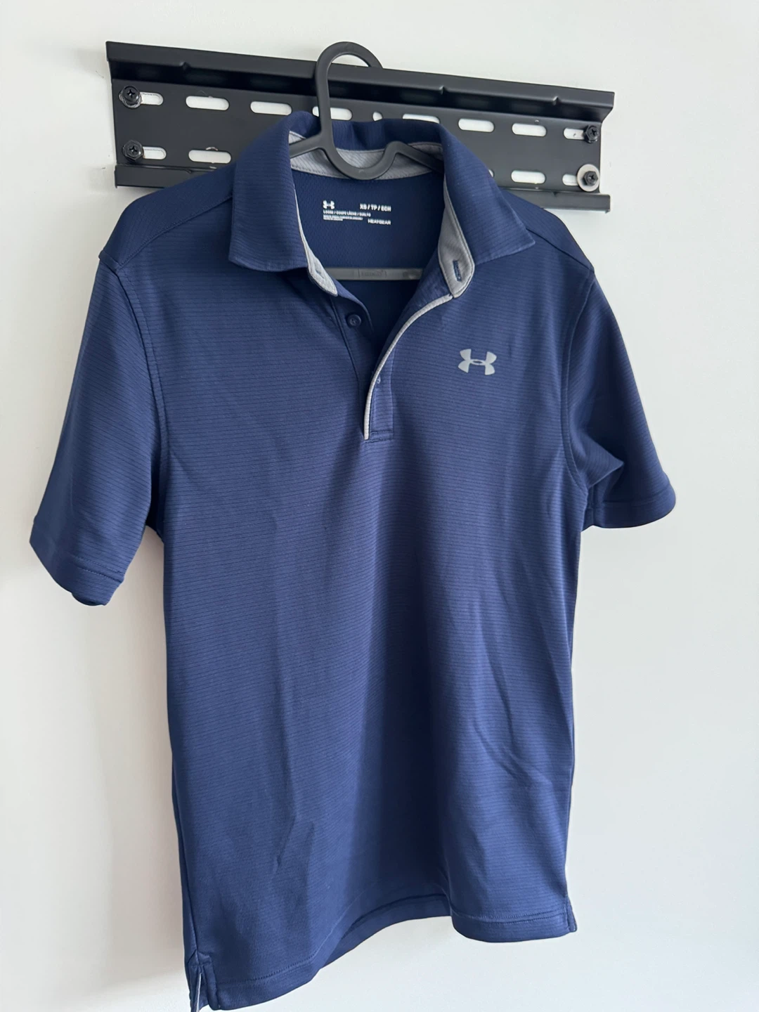 Under Armour Men's Navy Blue Polo Shirt XS/TP/ECH - photo 4
