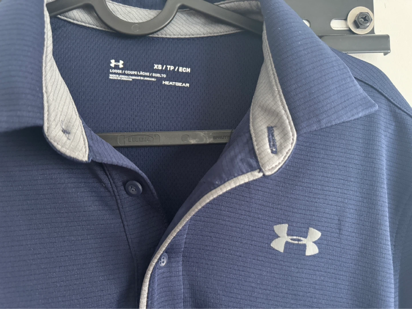 Under Armour Men's Navy Blue Polo Shirt XS/TP/ECH - photo 2