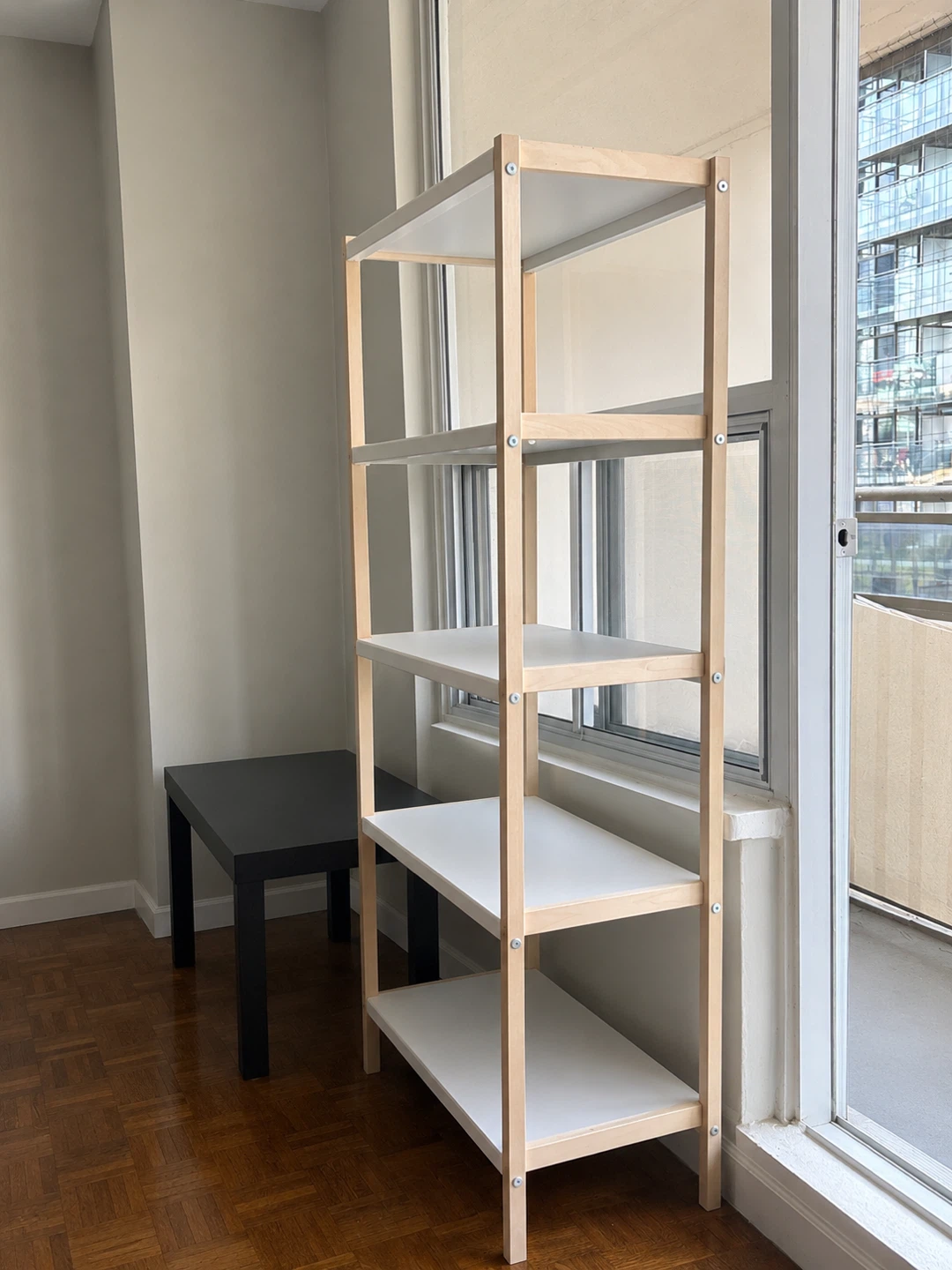 Ikea Bookshelf - White and Wood