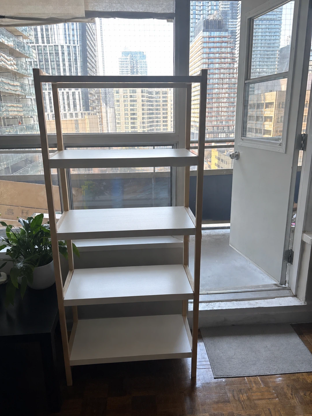 Ikea Bookshelf - White and Wood - photo 2