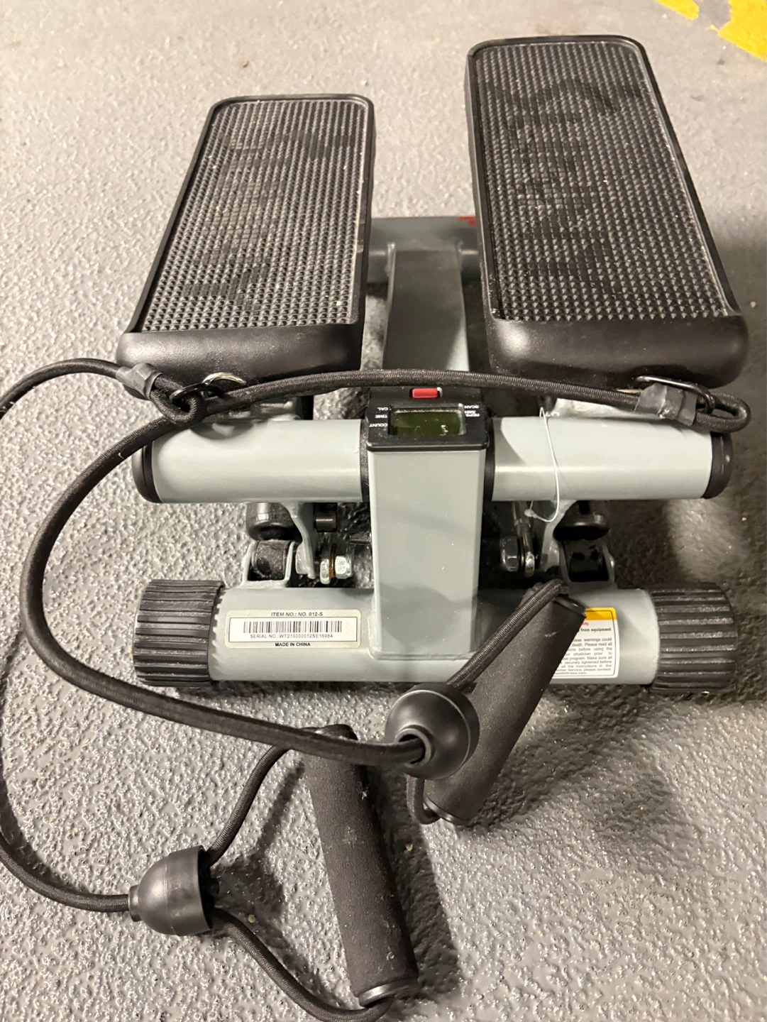 Sunny Health & Fitness Mini Stepper with Resistance Bands - photo 2