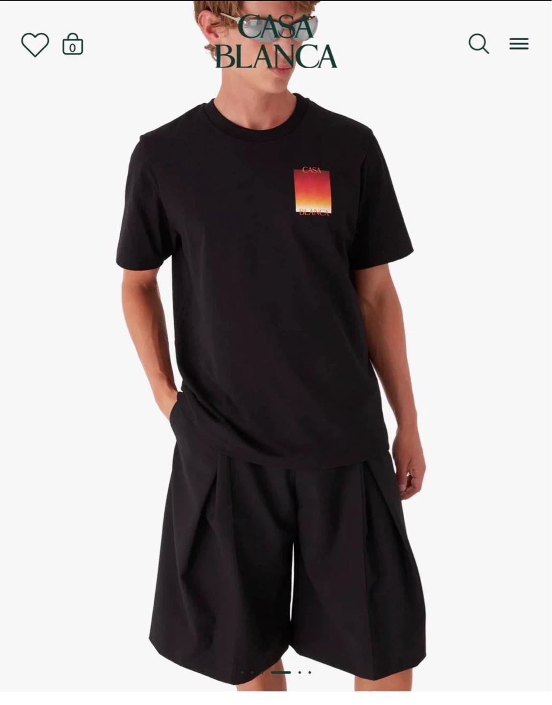 Casa Blanca T-Shirt - Black %100 cotton - photo 5