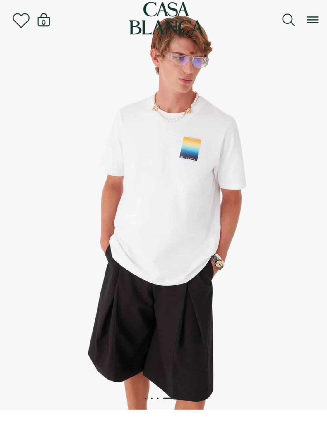 Casa Blanca T-Shirt - Black %100 cotton - photo 2