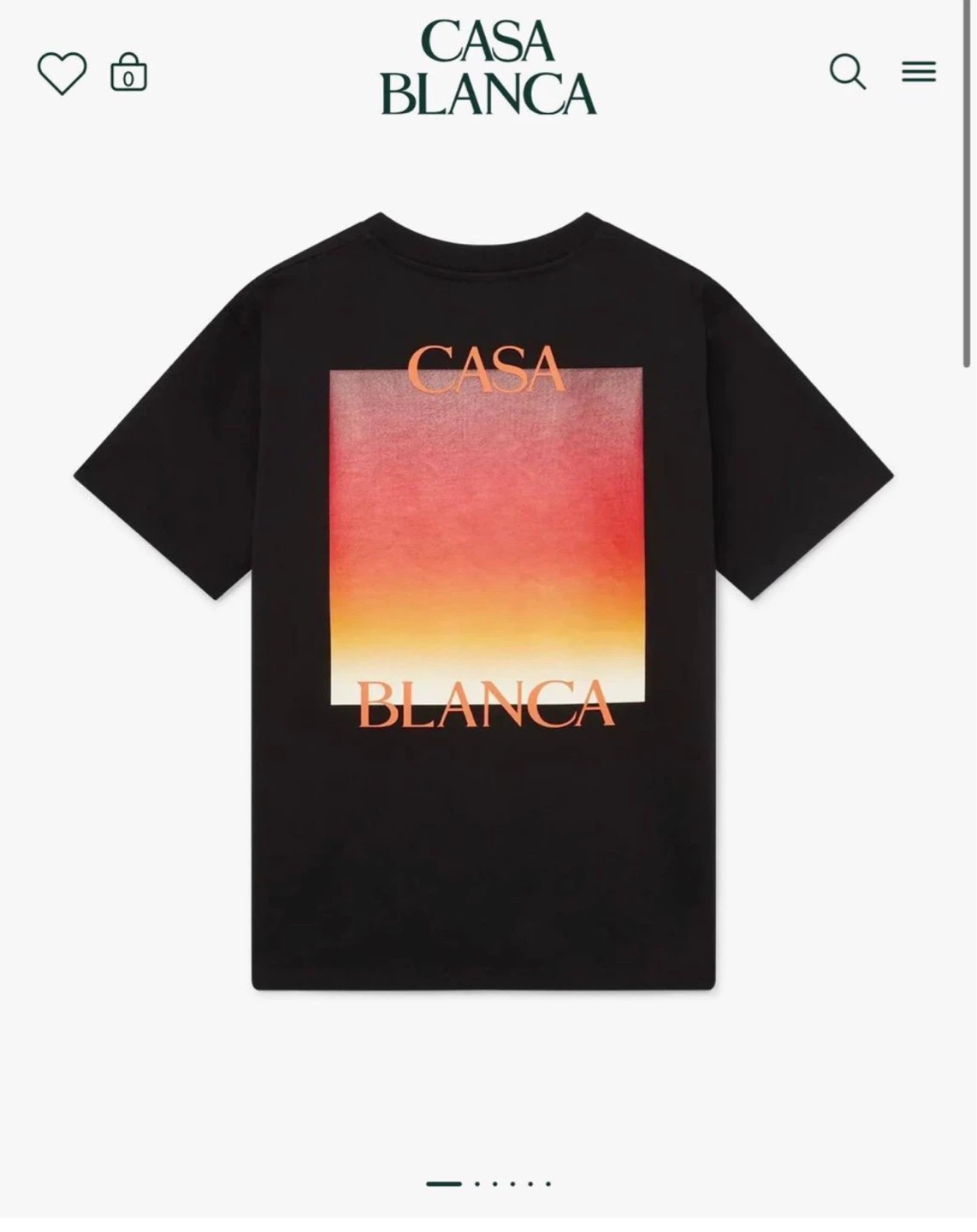 Casa Blanca T-Shirt - Black %100 cotton - photo 4