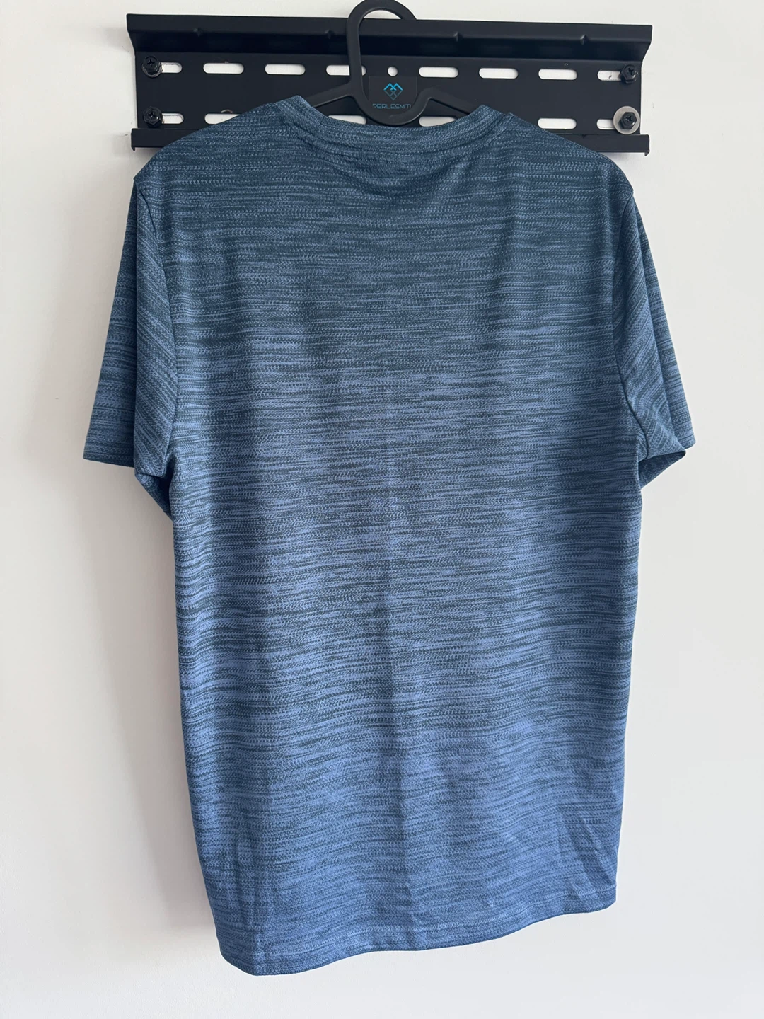Adidas Blue Heathered T-Shirt Size S - photo 4