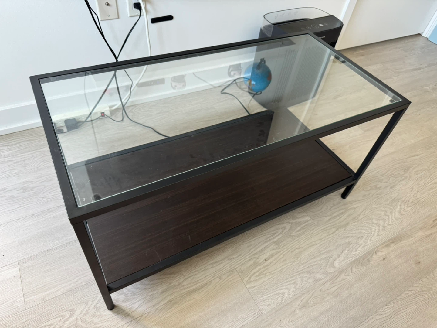 Glass Top Coffee Table