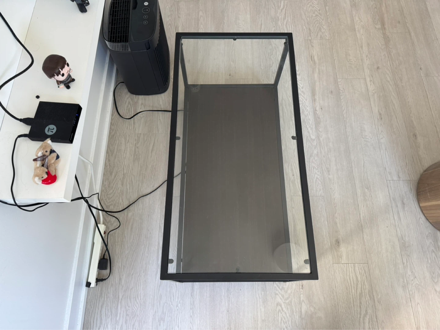Glass Top Coffee Table - photo 2