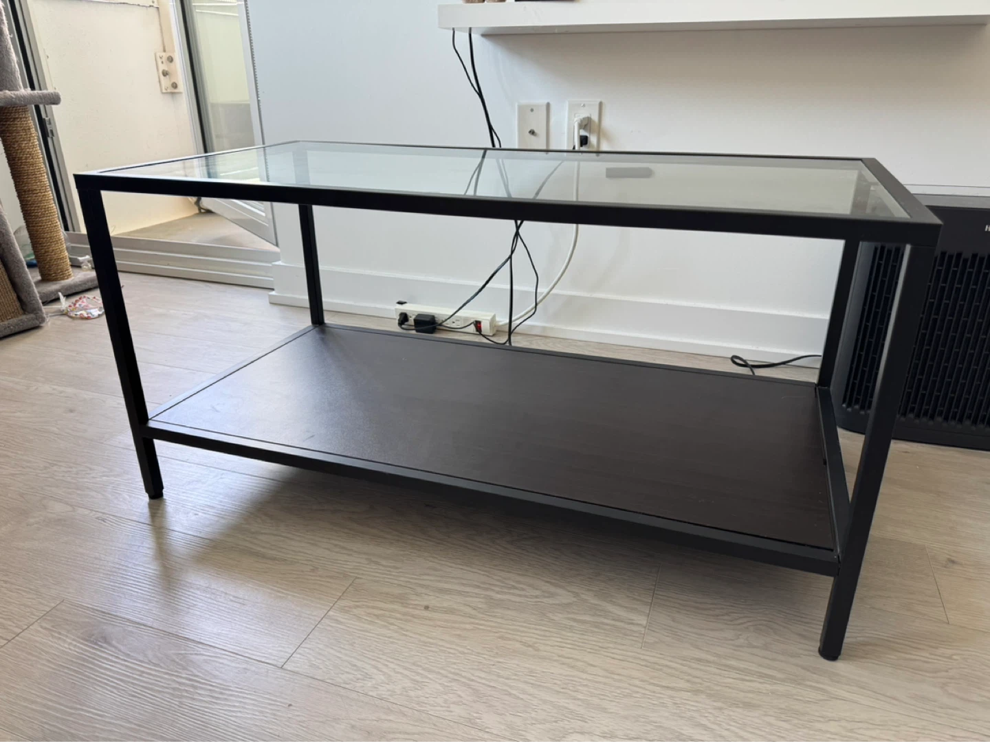 Glass Top Coffee Table - photo 3