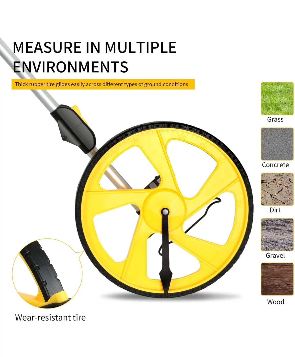 Zozen Collapsible Measuring Wheel - photo 5