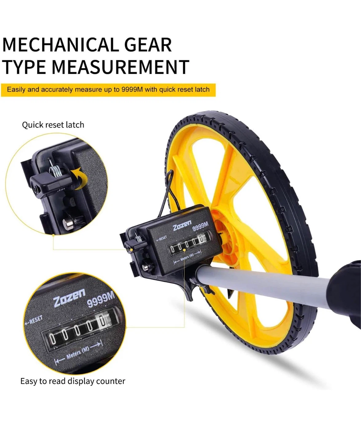 Zozen Collapsible Measuring Wheel - photo 3