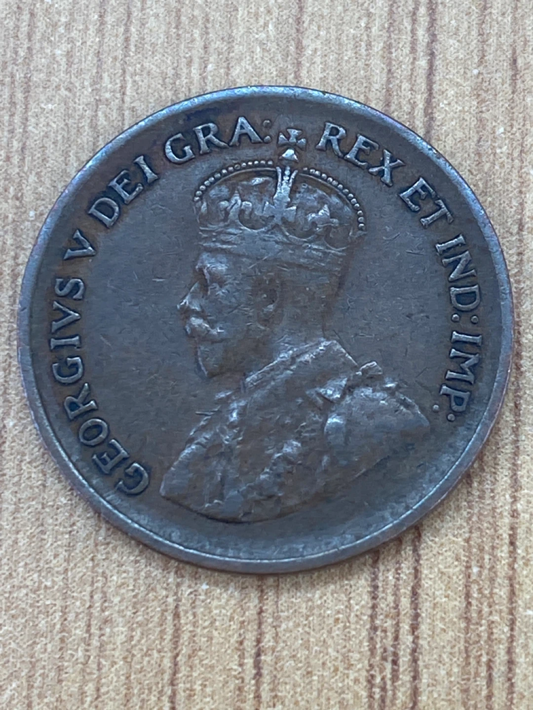 1932 Canada One Cent Coin