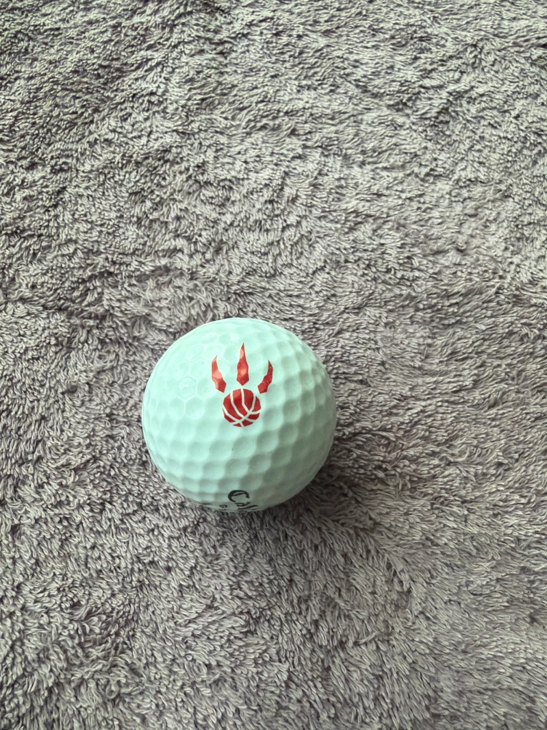 Callaway Golf Ball - Number 4 - Toronto Raptors Logo