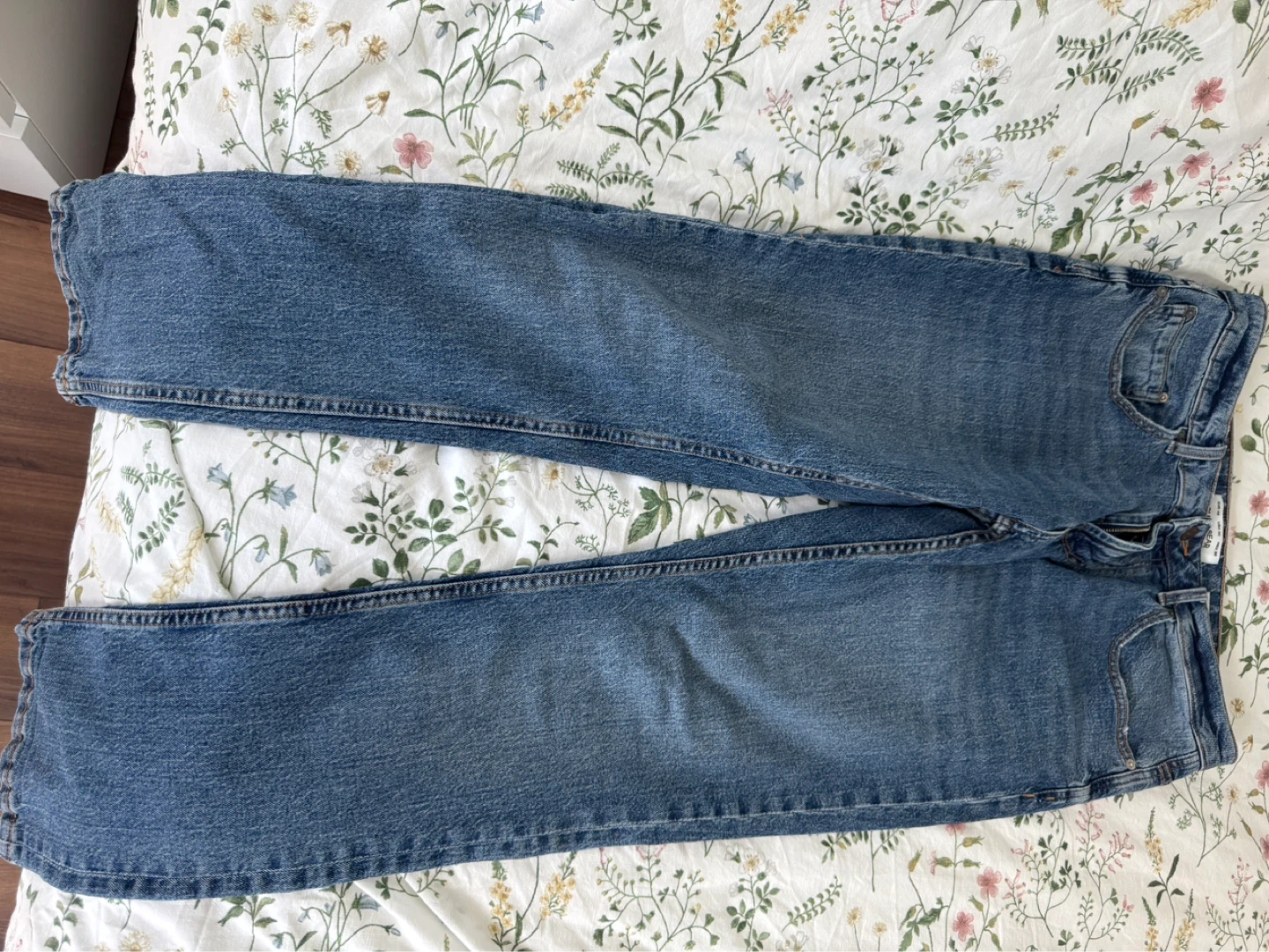 Pull & Bear Slim Fit Blue Denim Jeans