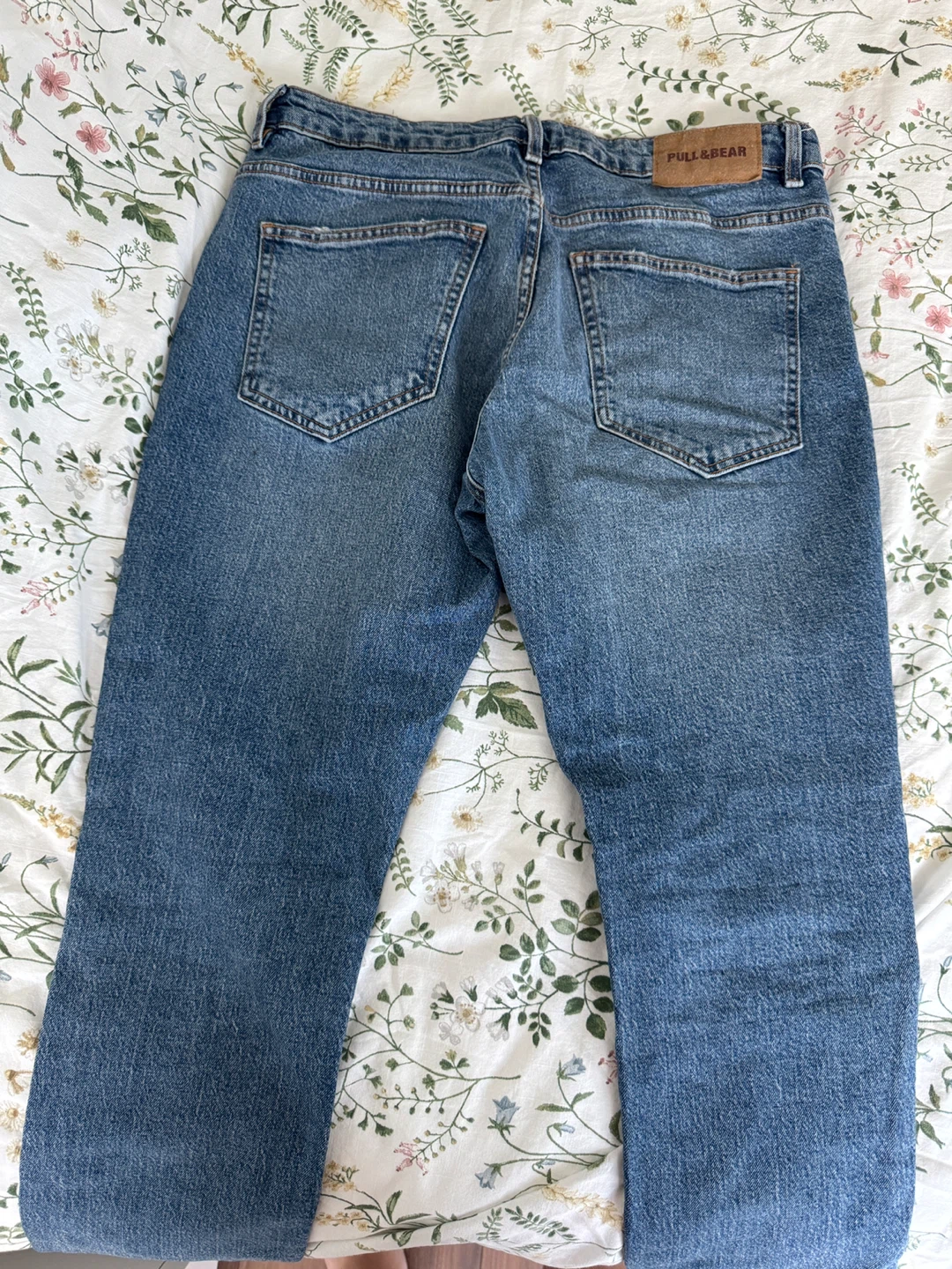 Pull & Bear Slim Fit Blue Denim Jeans - photo 4