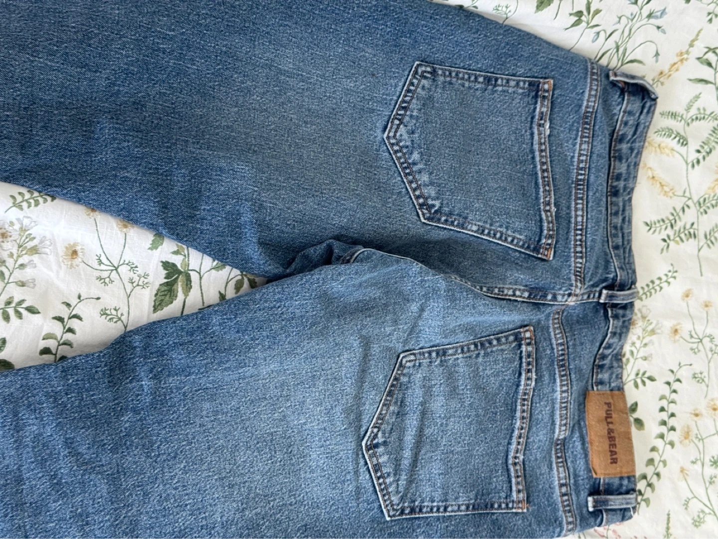 Pull & Bear Slim Fit Blue Denim Jeans - photo 3