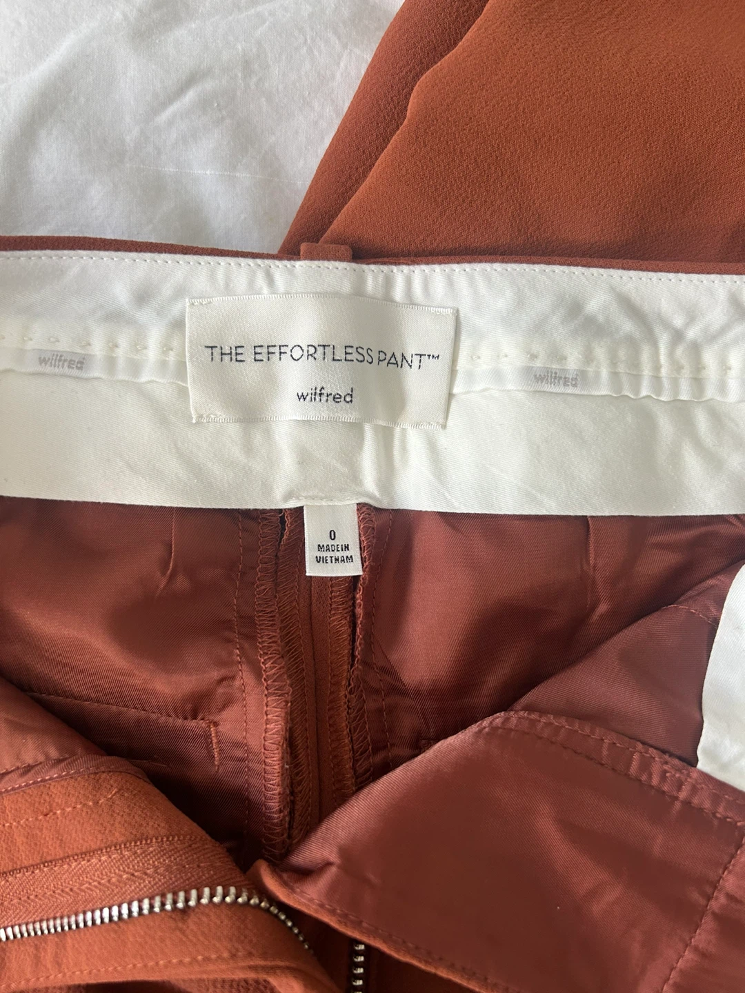 Wilfred The Effortless Pant Size 0 Burnt Orange - photo 2