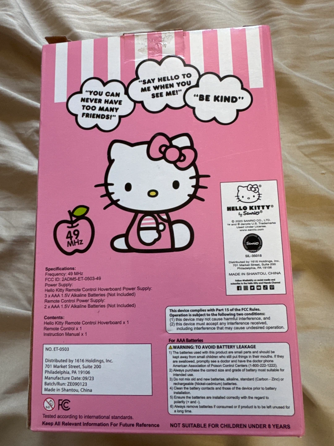 Hello Kitty Remote Control Hoverboard - photo 2