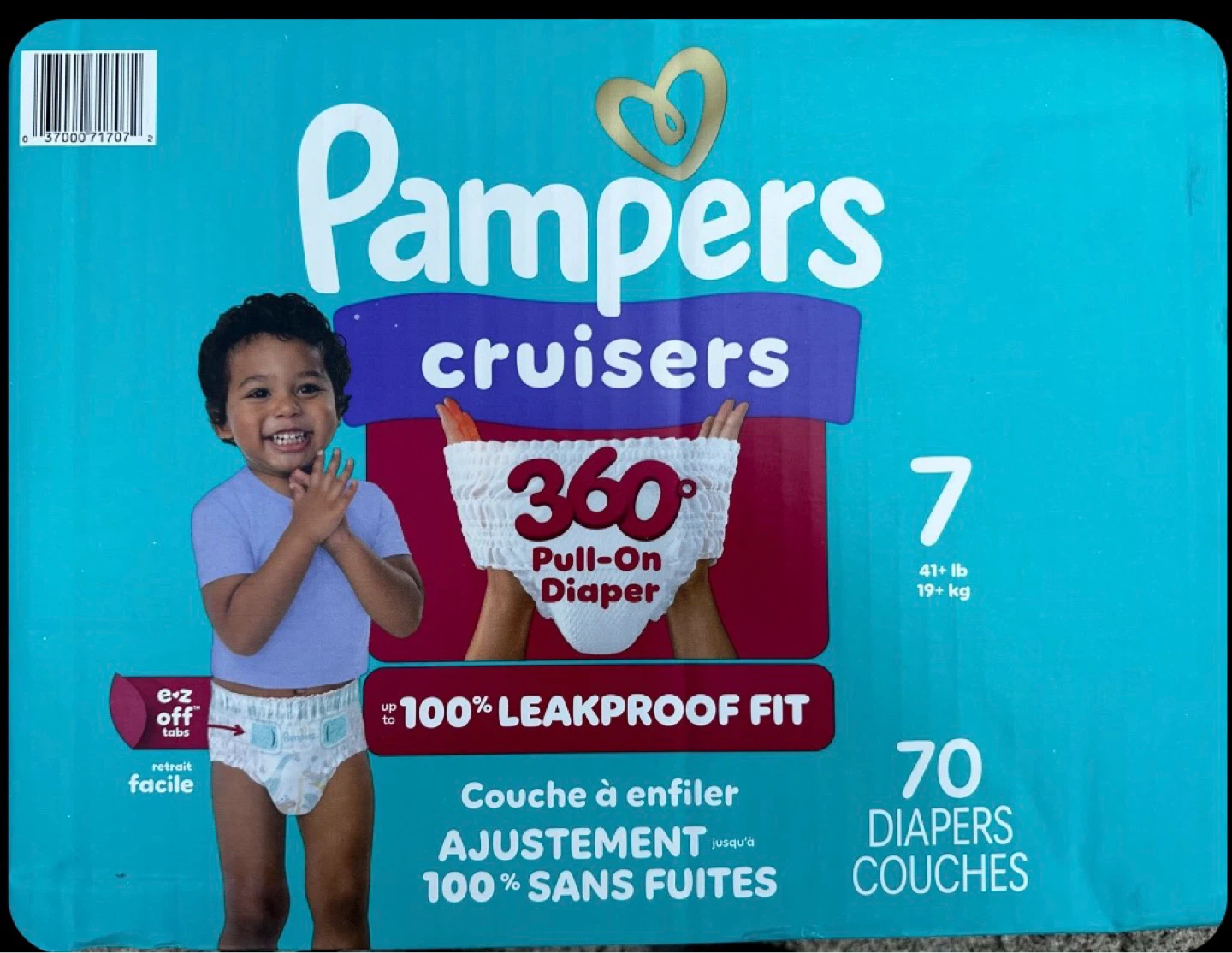 Pampers Cruisers Size 7 Pull-On Diapers - 70 Count