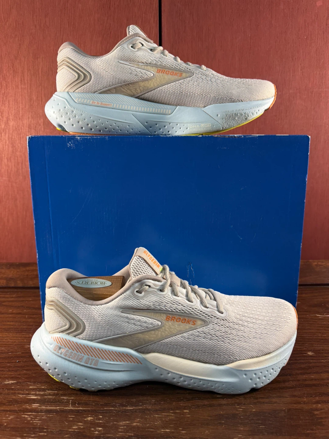 Brooks Glycerin GTS21 Coconut Aqua Women’s Running Shoes Size 10 - photo 2