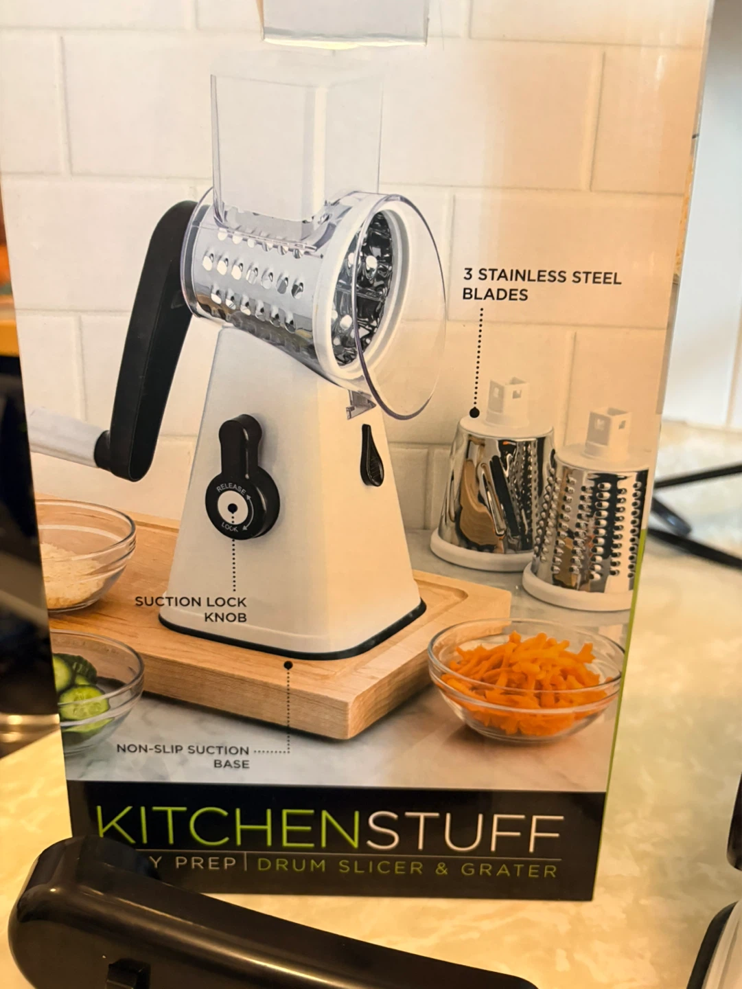 Kitchenstuff Easy Prep Drum Slicer & Grater - photo 3