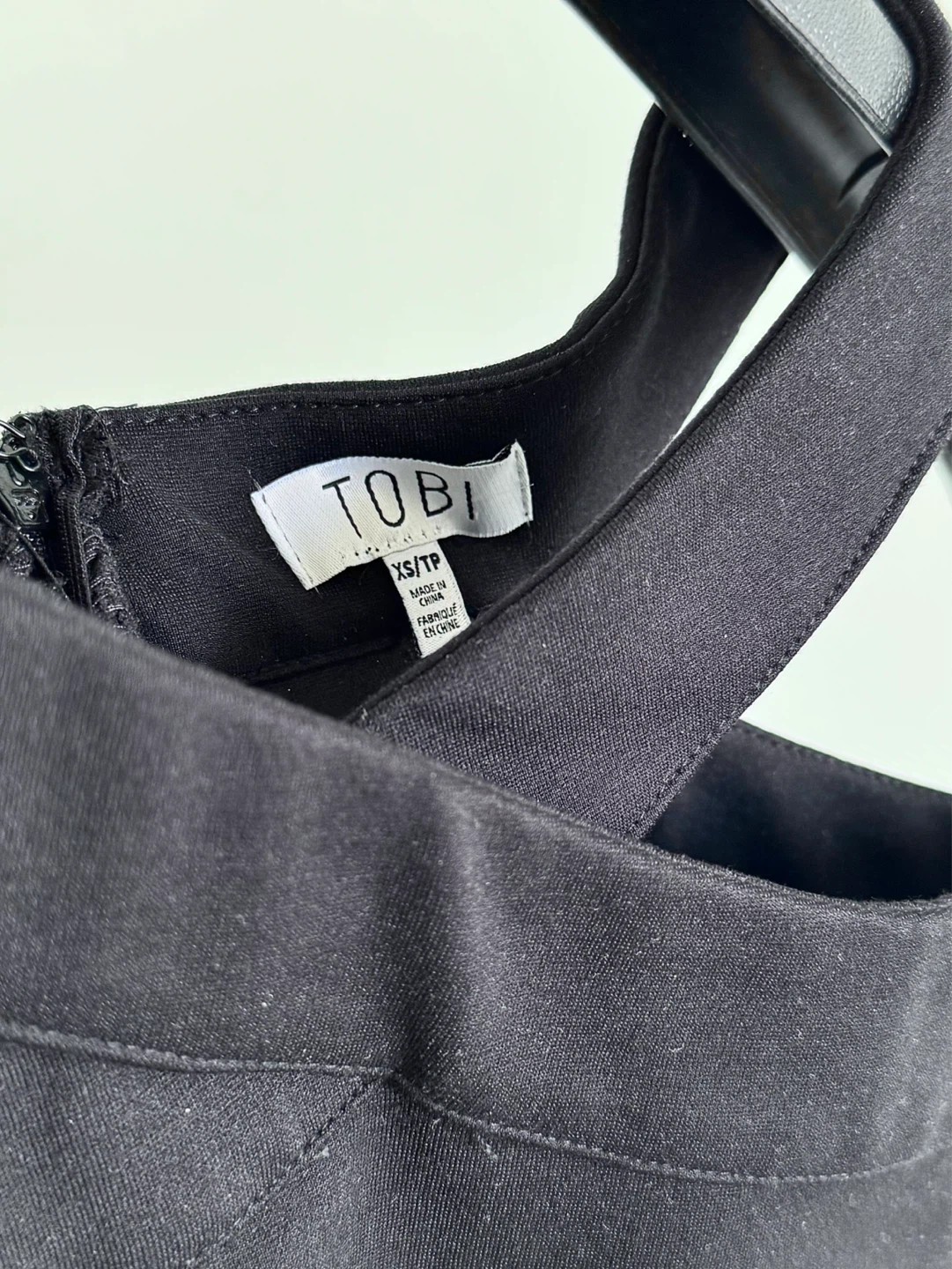 TOBI Black Bodycon Cutout Skirt - Size XS - photo 4
