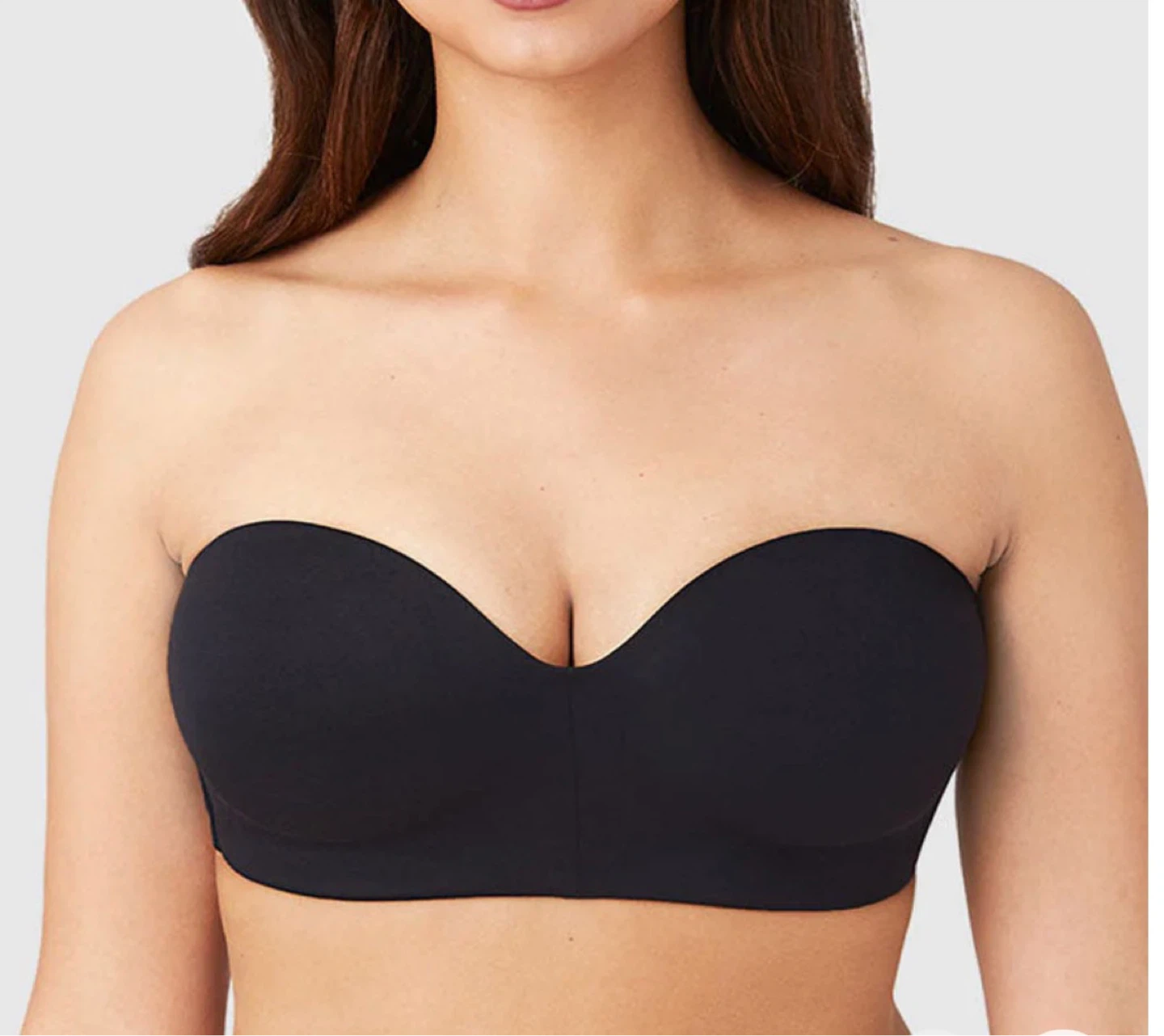 b.tempt'd Black wireless Strapless Bra 36C wacoal