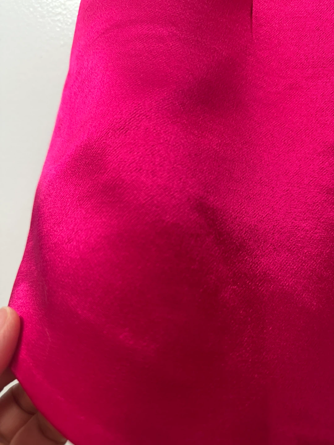 Zara Pink Satin Mini Skirt Size S - photo 2