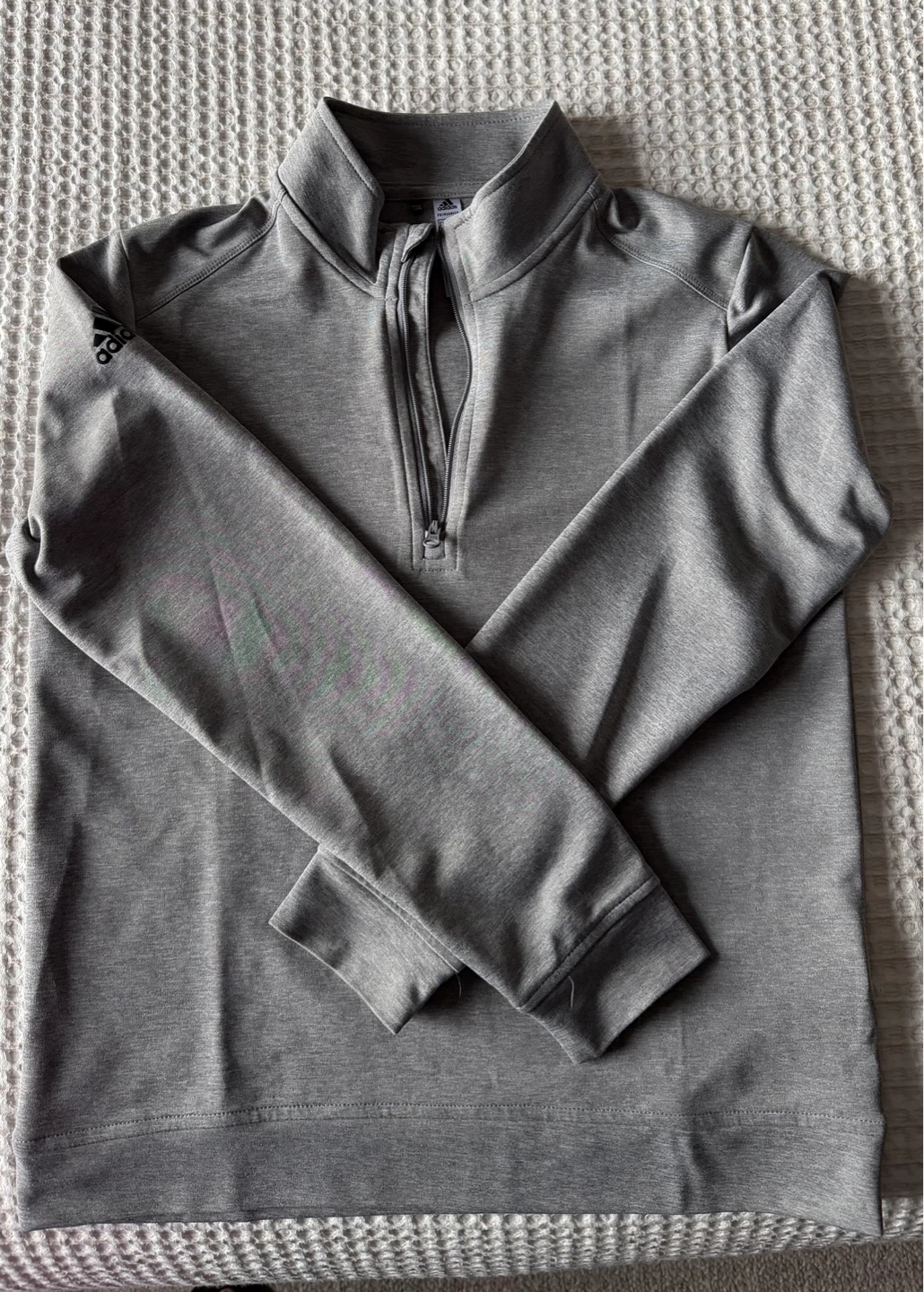 Adidas Primegreen Quarter Zip Pullover - Grey