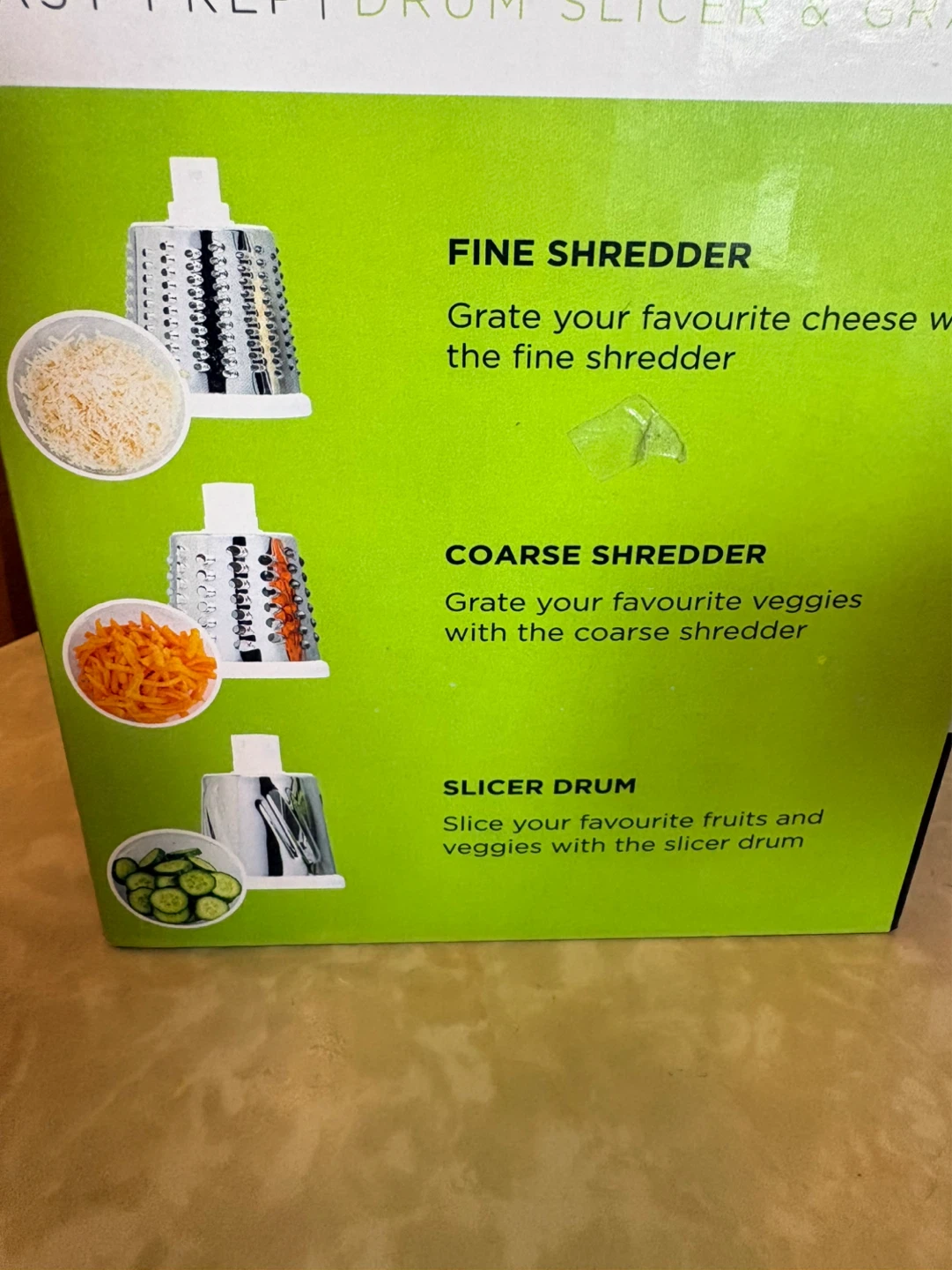 Kitchenstuff Easy Prep Drum Slicer & Grater - photo 4