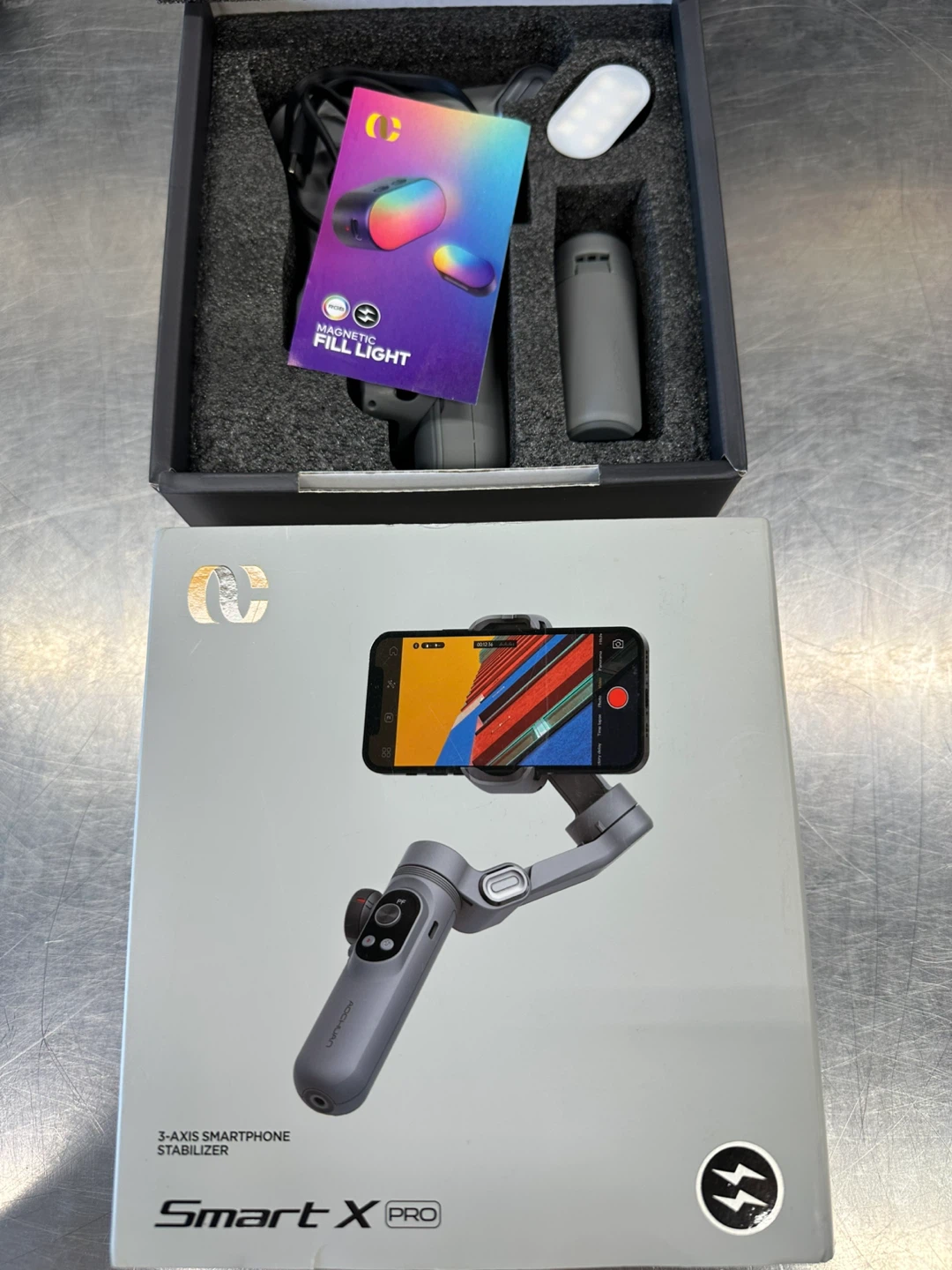 Hohem Smart X Pro 3-Axis Smartphone Gimbal Stabilizer