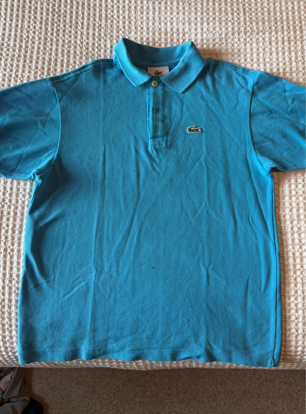 Lacoste Kids Polo Shirt - Blue Size 12 - photo 2