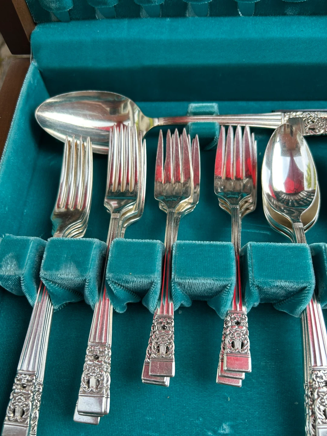 1936 Community Plate Coronation silverware - photo 2