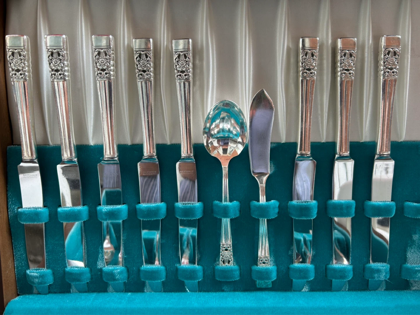 1936 Community Plate Coronation silverware - photo 5