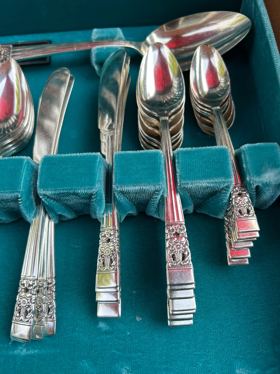 1936 Community Plate Coronation silverware - photo 4