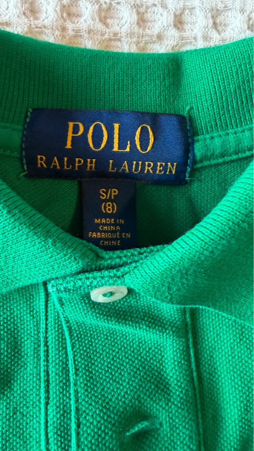 Polo Ralph Lauren Green Short Sleeve Polo Shirt Size S/P (8) - photo 2