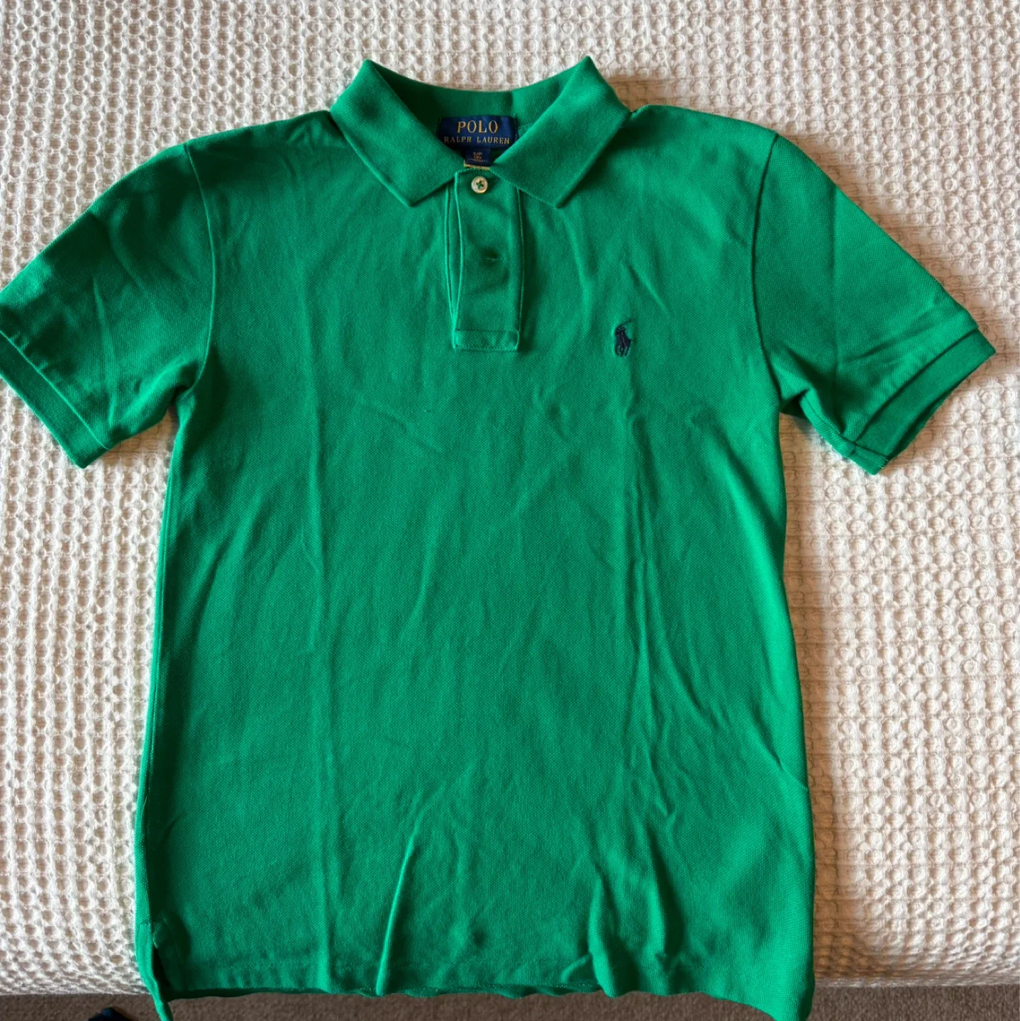 Polo Ralph Lauren Green Short Sleeve Polo Shirt Size S/P (8)