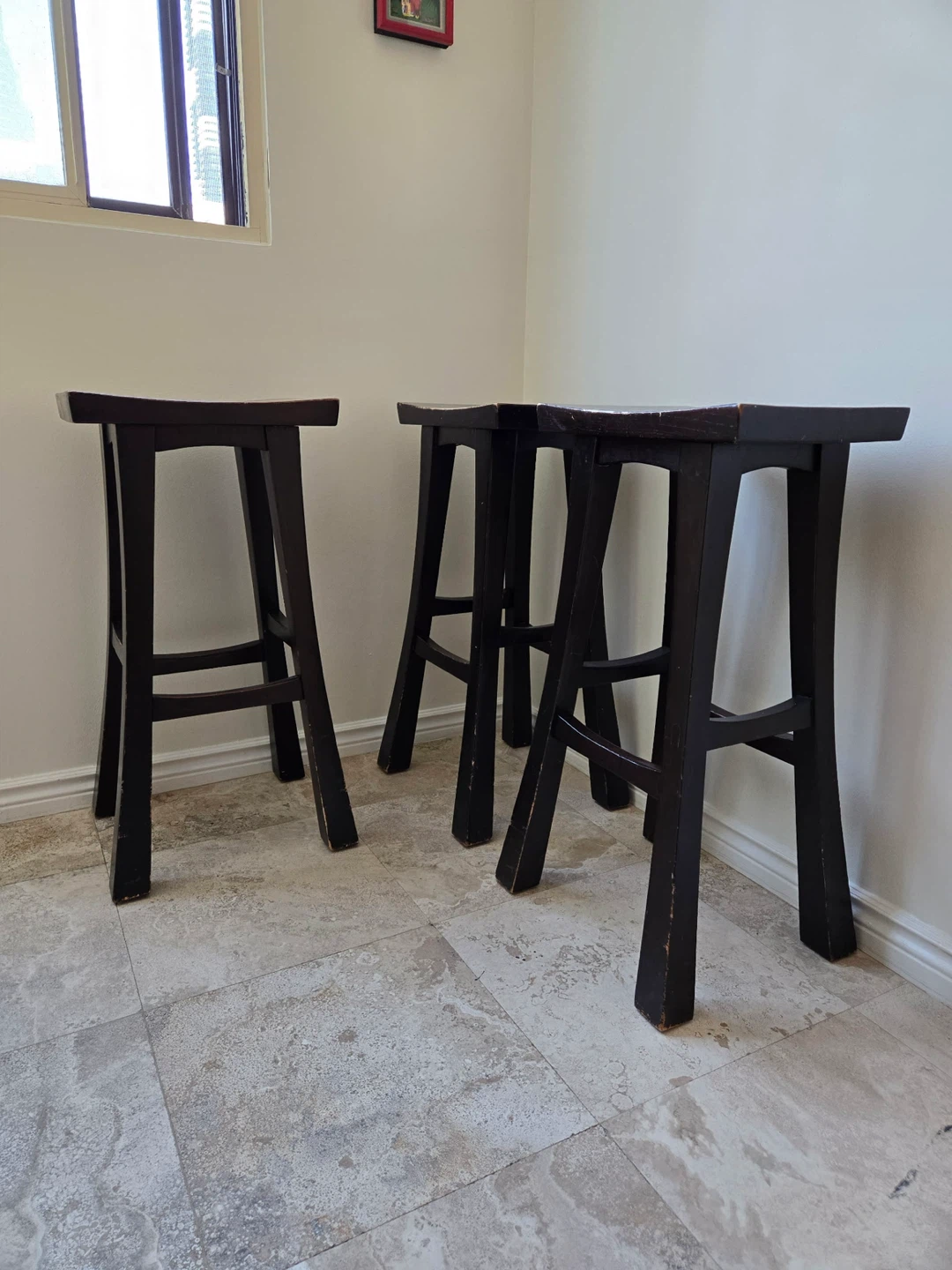 Barstools / kitchen island stools (Set of 3 )