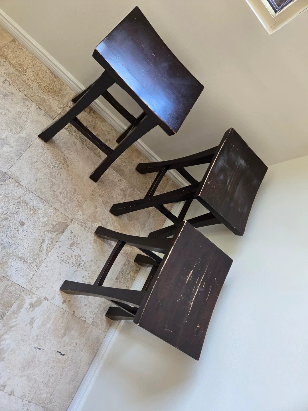 Barstools / kitchen island stools (Set of 3 ) - photo 2